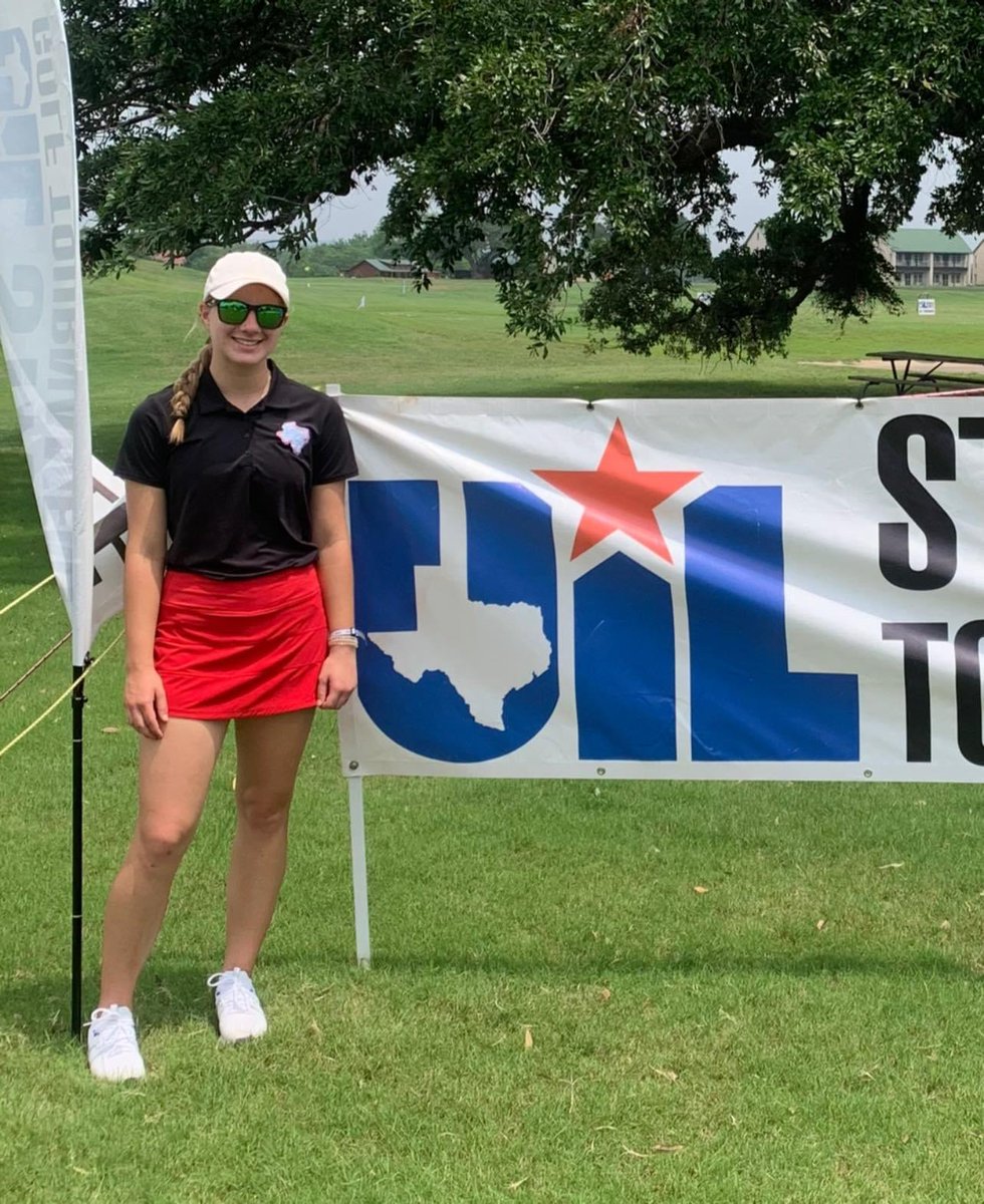 Congratulations to Annie Whitehead! Incredible freshmen season. She has been a lot of fun to watch compete over this season. District Champ. Regional Champ. 6th @ State. Putting Lumberton Golf on the map! #RaiderDNA #Family