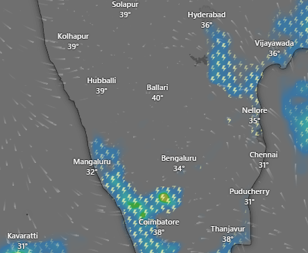 WEDNESDAY FORECAST FOR KARNATAKA🌧️

Scattered light to moderate rains expected across Mandya-Mysuru-Bengaluru-Ramanagara-Tumkuru-Hassan-Chamarajanagara-Kodagu-DK_Udupi Ghats and Chikkamagaluru. Possibility for heavy rains in few places in this zone.

Isolated light to moderate…