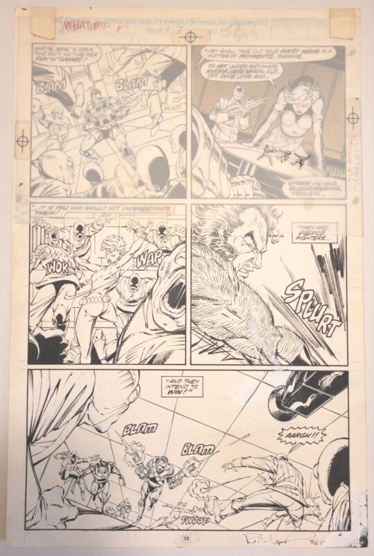 Rob Liefeld Original Art - What If? #7 (1989) Page 13, Wolverine Agent of SHIELD

Ends Tue 14th May @ 12:48am

ebay.com/itm/Rob-Liefel…

#ad #comics #marvelcomic #imagecomics #dccomics