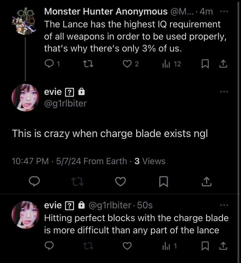 ✨) Actually a crazy fucking tweet