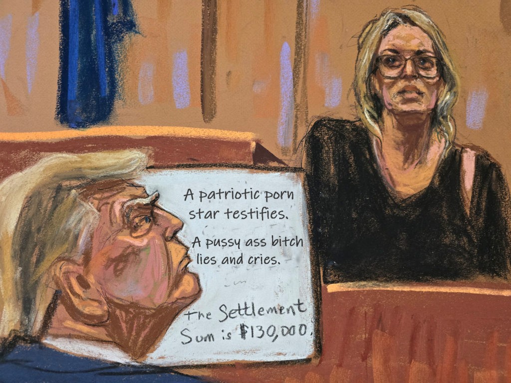 Vf80Viper's tweet image. 😐
#SpankyTrump won&apos;t testify, but a #patriot like Stormy Daniels will make him cry. 😑

#HushMoneyTrial #Smokefleet #Stormy_Daniels #TrumpTrial