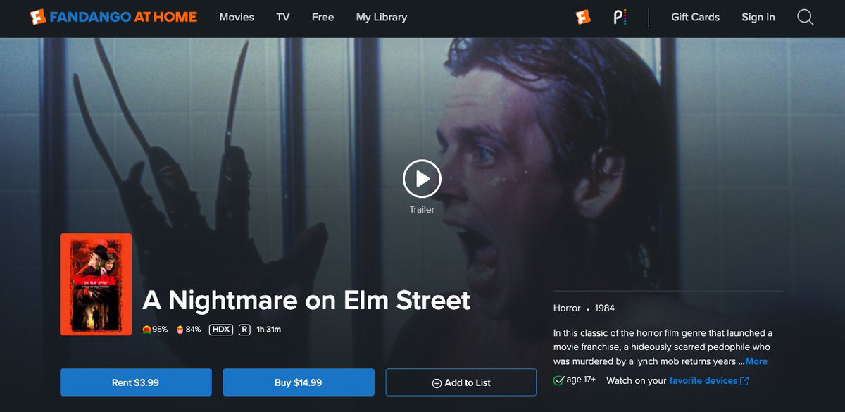 Uh-oh <a href="/Fandango/">Fandango</a> ! You've got the wrong image up here. That's Nightmare 2, not the original 🤷‍♀️ 😇