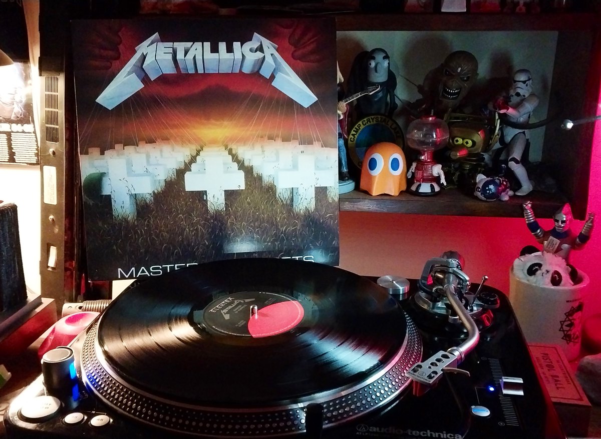 NP: Metallica - Master Of Puppets (1986)

Original pressing in fantastic condition. I love this album…. A. Lot. 🤗🏆❤️

 #VinylCommunity #VinylRecords #recordcollection #records #VinylAddict  #vinyljunkie #NowSpinning #LP