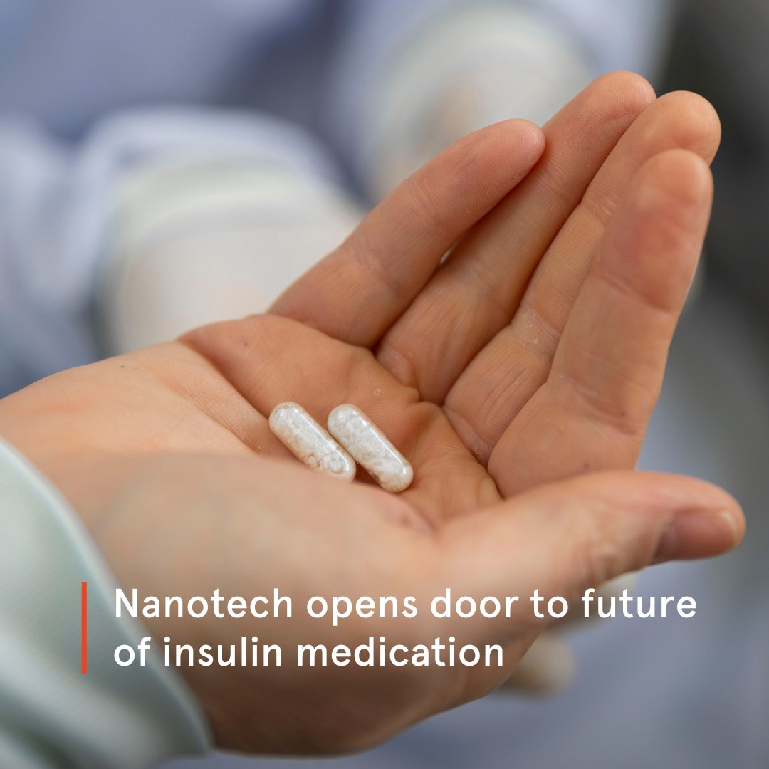 Research led by @Sydney_Uni's Dr @NicholasJHunt1 & Prof Victoria Cogger has developed a new type of oral insulin based on nanotechnology. It could offer the 75 million people worldwide who use insulin for diabetes a more effective and needle-free alternative.