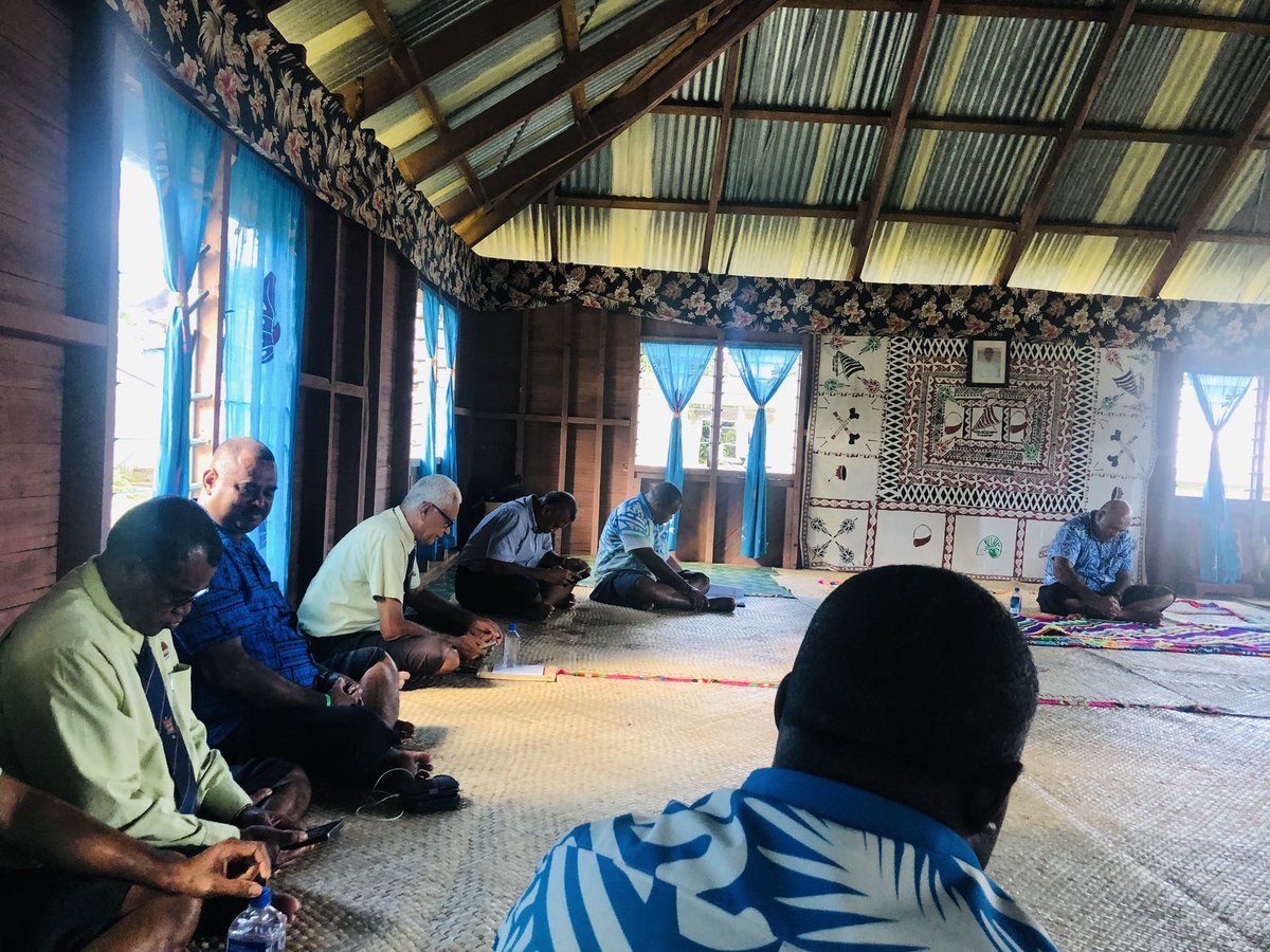 FHUT3's tweet photo. Ravitaki District Ministerial Visit. Hon. Ifereimi Vasu; Minister for iTaukei Affairs. 8.05.24 @Ravitaki village. https://t.co/NPGdXlI0aM