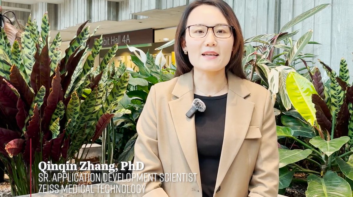 At ARVO, Qinqin Zhang, PhD, presented a poster titled 'A unified deep learning model for geographic atrophy segmentation: Adaptable to SS-OCT and SD-OCT data with multiple scan patterns.' At the conference she gave Ophthalmology Times an overview. Watch: ow.ly/uHqP50Ry4QP