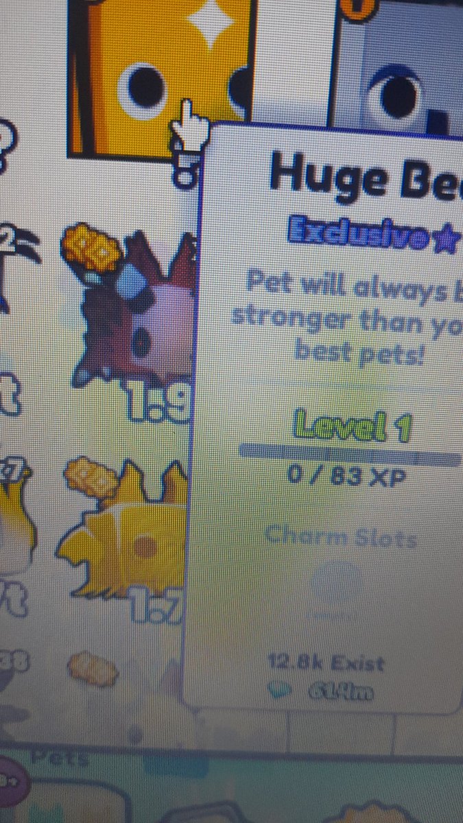 After 2 days of hatching I hatched a huge bee.
My 31st Active Huge on Tech World.
#PetSimulator99
#PetSimulator99
#ps99
#biggames
#cxtg
#roblox