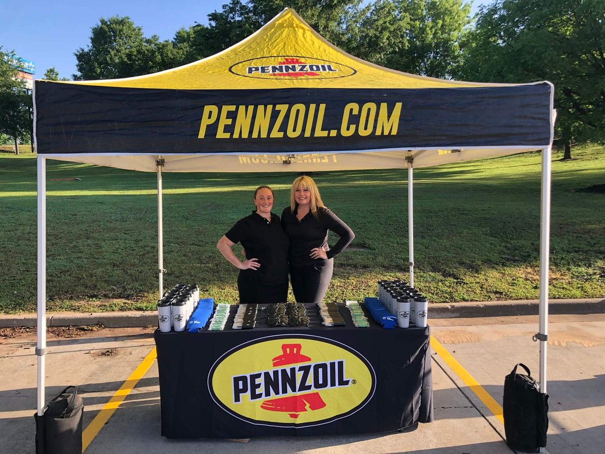 Our exceptional #brandambassadors are showcasing our client in #SandSprings #Oklahoma
.
#Pennzoil #Shell #eventprofessionals #professionalteam #kpgeventservices