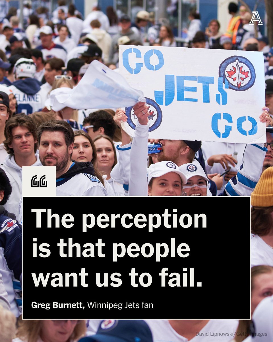 Are there enough Jets fans to keep a team in the NHL’s smallest market? After a quick exit in Round 1 and the recent relocation of the Coyotes to Utah, that question is back on the minds of many in Winnipeg, @RobsonDan writes. Read more: theathletic.com/5470097/2024/0…