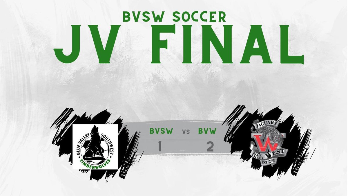 JVResults! Gabby with an early goal, and Josslynn with a clean sheet in goal the first half, was not enough to secure the win. Tomorrow the JV will be back, facing Leavenworth HS at home for Senior Night! #Protectthepack @BVSWSoccer