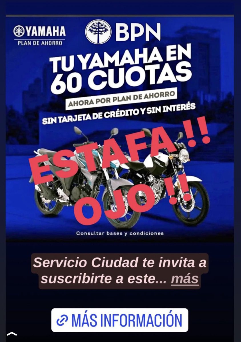 OJO !!! ESTAFAS !!!