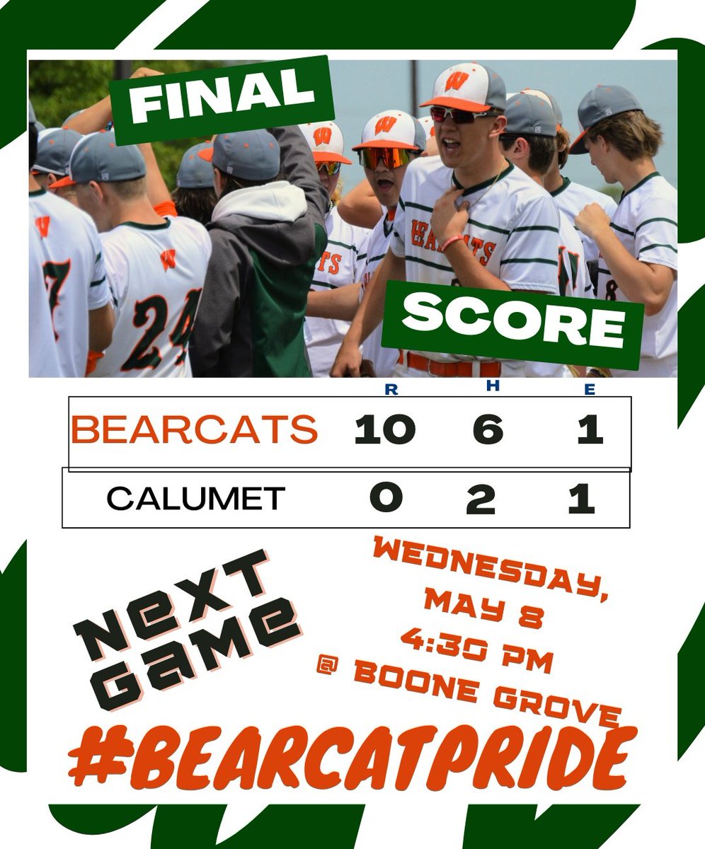 Bearcats clinch the GSSC East with another dominant win. #BEARCATPRIDE