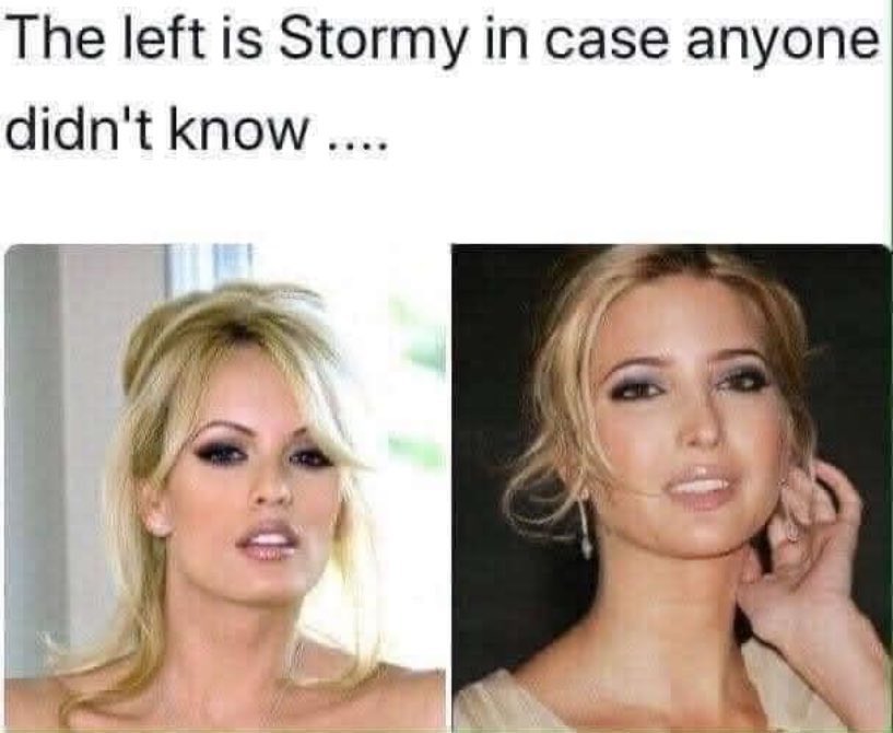 We know diaper Donnie has fucked both of them.