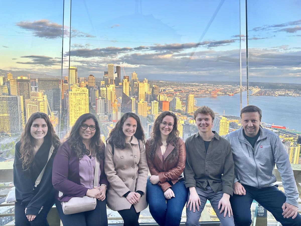 Lab visit to ⁦<a href="/The_SpaceNeedle/">The Space Needle</a>⁩ after #ARVO2024