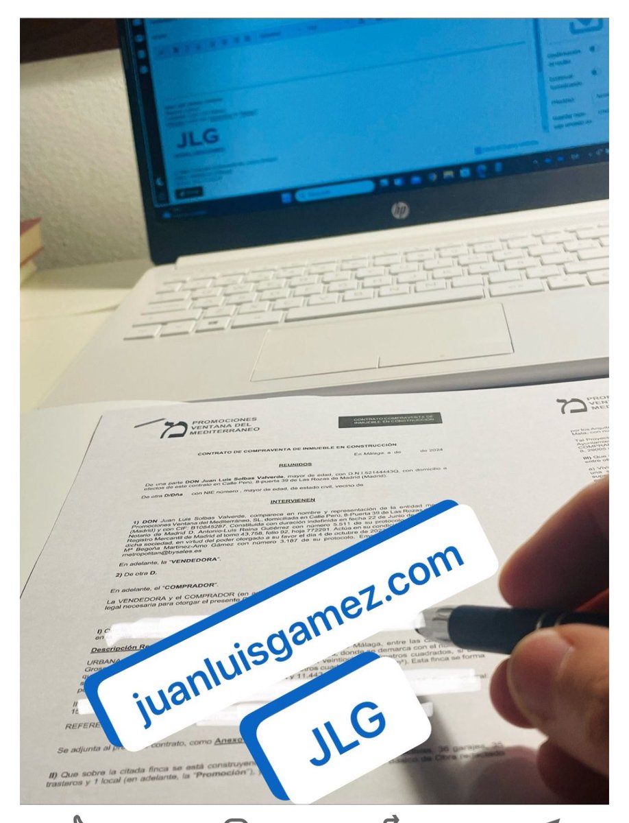 Verificación y análisis documental para nuevas inversiones de clientes en #Malaga capital. Acompañandoles en todo el proceso, desde la inicial Reserva hasta la Escritura, pasando por Contrato de Compraventa.

#JLG #DerechoInmobiliario #inversioninmobiliaria