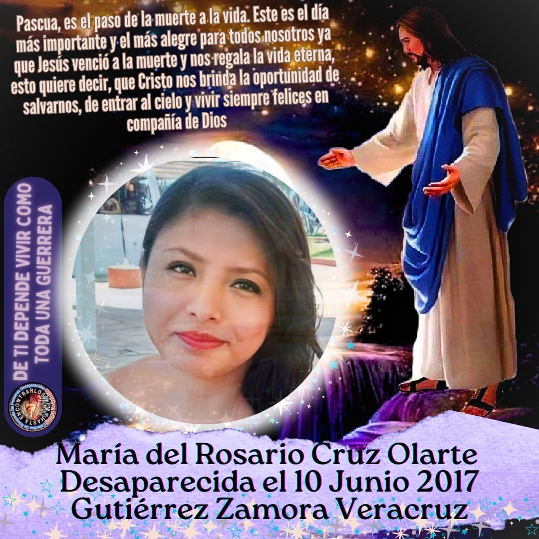 #TeBuscamosMariaDelRosarioCruzOlarte.
#Desaparecida el 10/06/2017 
En #GutiérrezZamora, #Veracruz #México🇲🇽 
Vía @OlarteLeonor 
#RTsSolidarios 
@sangrederebelde