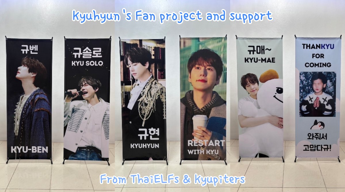 [📢 อัพเดต]
ตอนนี้โปรเจคของงาน #2024KYUHYUNASIATOUR_IN_BANGKOK ผ่านการอนุมัติจากผู้จัดและต้นสังกัดเรียบร้อยแล้วนะคะ 💙 

📌ใครยังไม่มีบัตร ตอนนี้ยังกดได้ที่ allticket.com/event/KYUHYUNB…

🫰💕 มาสร้างความทรงจำดีๆกับคยูฮยอนกันนะคะ แล้วเจอกันค่ะ