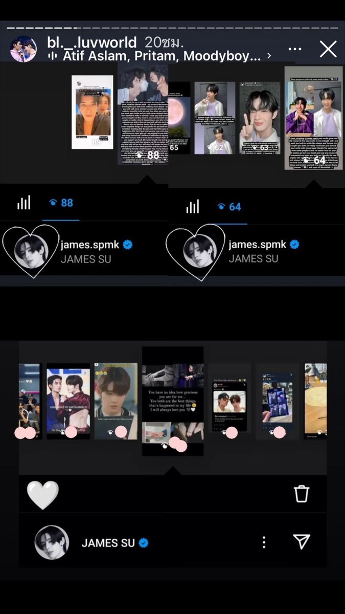 เผื่อรูปในคลิปไม่ชัด ลงรูปให้ใหม่

About last night 06.05.2024😌 คลิปคู่ในIGS ที่เน็ตเจมส์เข้าไปดู
รูปเดี่ยวของน้อง พี่ก็เข้าไปดูนะ😌

#แฟนๆของเน็ตเจมส์ cr.owner
Love NetJames as always 🖤🤍
#NetJames #เน็ตเจมส์