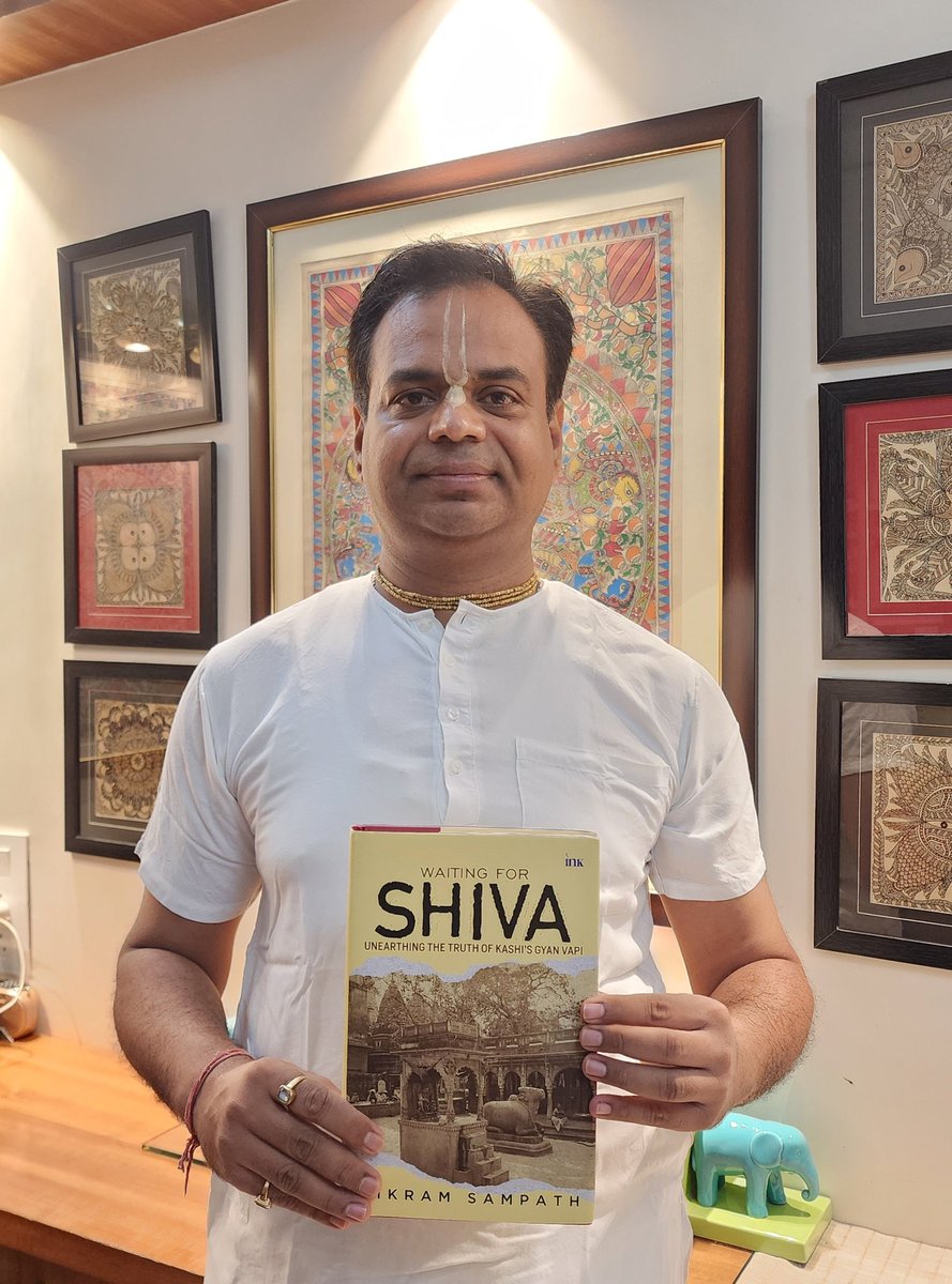 Delighted to receive 'Waiting for SHIVA' from Amazon! I'm looking forward to diving deep into its pages immediately. Thank you, @vikramsampath ji, for writing this wonderful account, and thanks to @Vishnu_Jain1 ji and @adv_hsjain ji for fighting for Bhagwan Shivji. Har Har