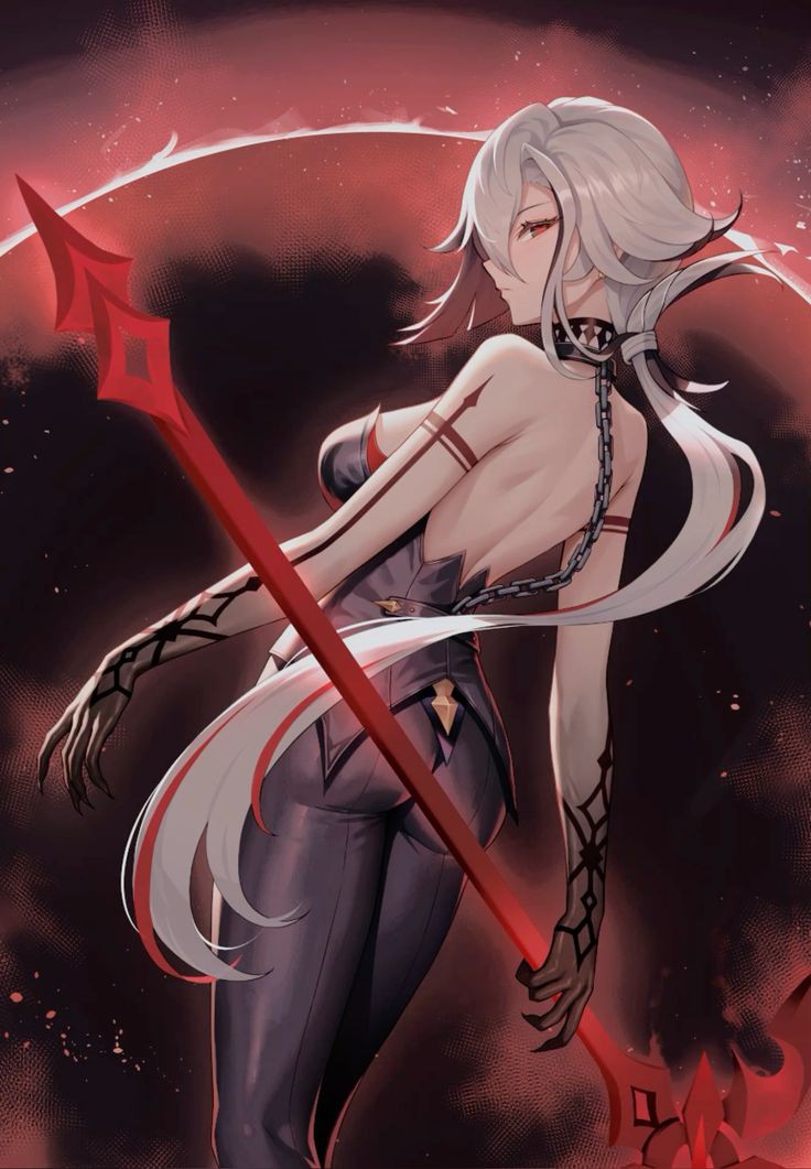 😘🌹💕 #Arlecchino #GenshinImpact #Genshinfanart