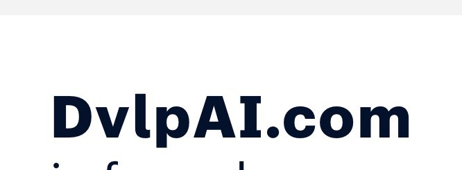 DvlpAI.com … Discounted & priced to sell! Get now before renewed and price gets Trippled. * Embrace the #development of #AI #AGI #GPT #GeminiAI #copilot … For Sale! #ArtificialIntelligence #vc #vcs #venturecapital #openai #startup #develop #domain #domainname