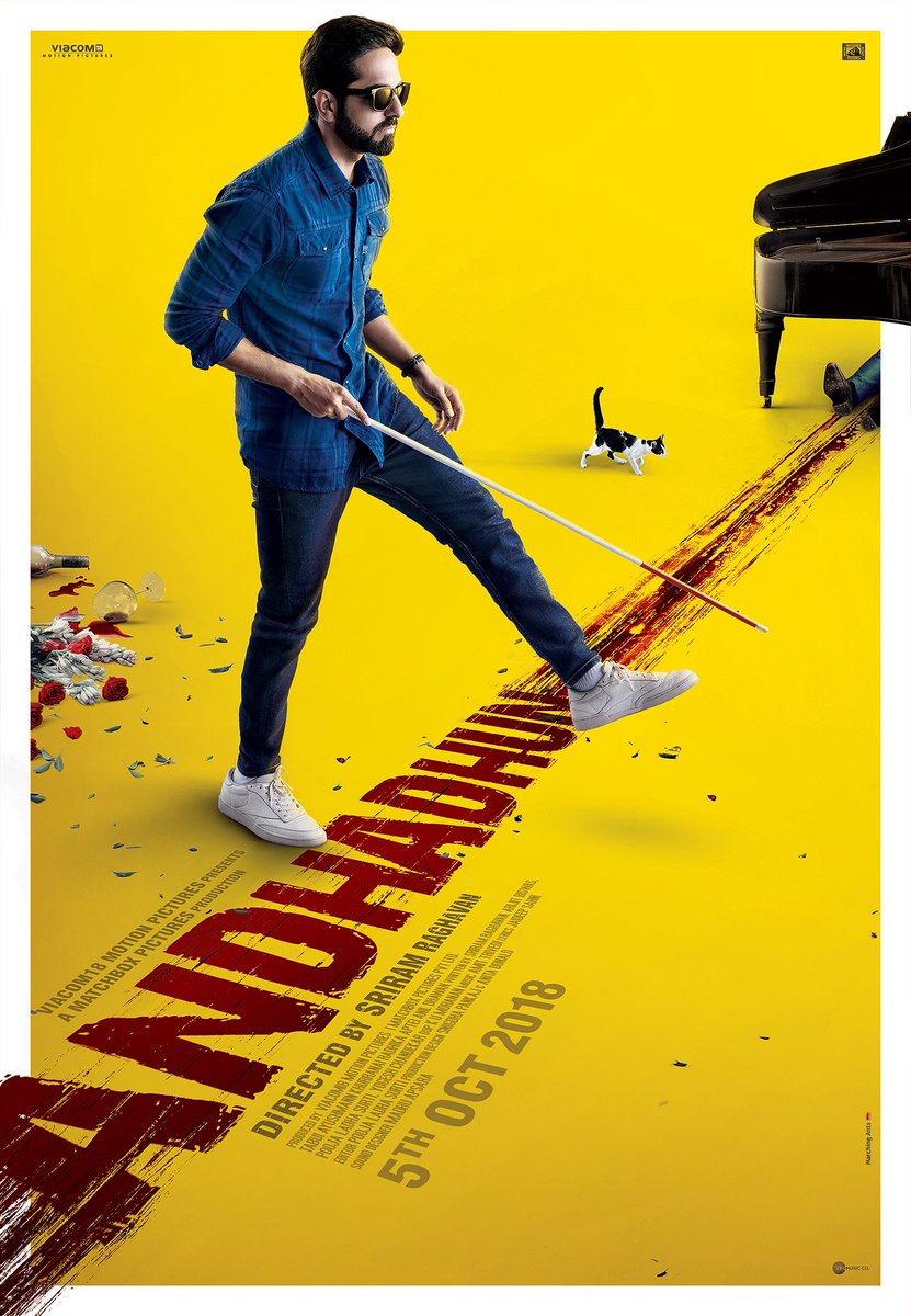 Andhadhun (2018)

Twisted, dark and exciting!

#hindicinema #indiancinema