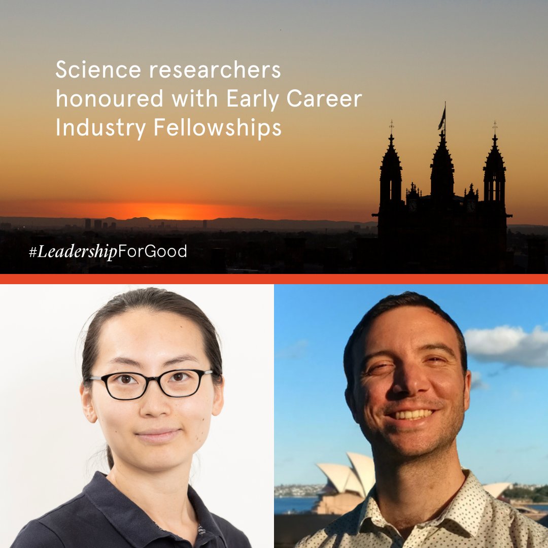 Congrats to A/Prof Sonia Liu and Dr @BenRMather for receiving Early Career Industry Fellowships from @arc_gov_au 👏👏 They'll collab with industry to address opportunities for improvement across poultry and mining 🐤🪨 Learn more about their projects: shorturl.at/gjKY9