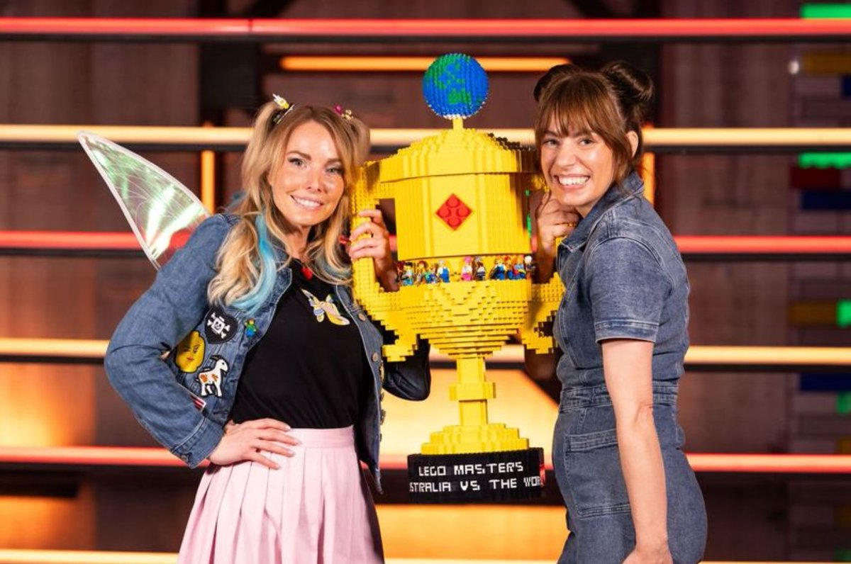 Last night Krystle and Michelle were crowned winners of LEGO Masters Australia vs The World on Channel 9 and 9Now. bandt.com.au/tv-ratings-08-…