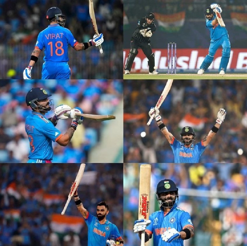 Virat Kohli vs SENA in the 2023 ODI WC: 6 Innings 452 Runs 90.4 AVG 75 RPI 2 100s 3 50s 117 HS 60% of total WC runs (765) came from these WC matches only. King Kohli pulled the greatest odi wc campaign ever. He's him. The undisputed 🐐in ODIs ever.