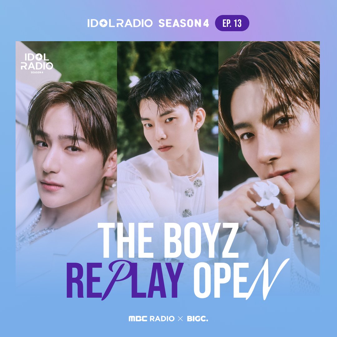 IDOL RADIO SEASON 4 📣EP.13 REPLAY OPEN 🌟THE BOYZ(HYUNJAE, Q, ERIC)🌟 🇬🇧 Subtitles available! Replay on BIGC▶️go.bigc.im/43Tt55F #THEBOYZ #더보이즈 #아이돌라디오 #IDOLRADIO #BIGCMOMENT