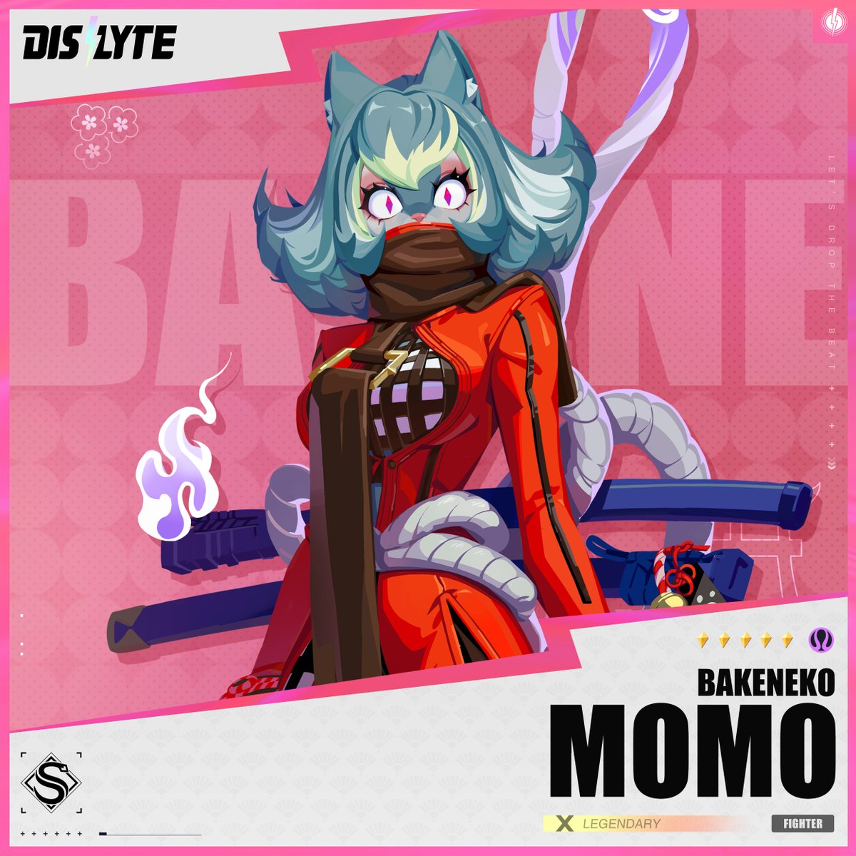 Bakeneko's divine power allows Momo to shapeshift into anyone, but she refuses to submit to anyone but herself.

#Dislyte #NewEsper #Momo #Bakeneko 
#CherryBlossoms #シンネオ #디스라이트 #众神派对