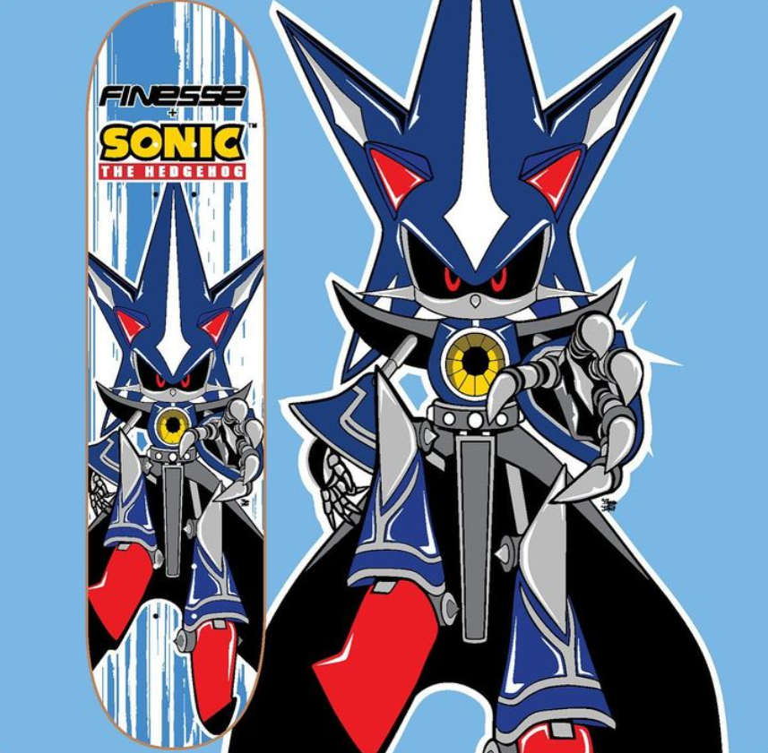 Finesse Skateboards confirms that Neo Metal Sonic boards will be returning this Summer 'due to popular demand'!

(I really wanted this one to come back, so thanks for everyone who requested it!!! 💙💙💙)