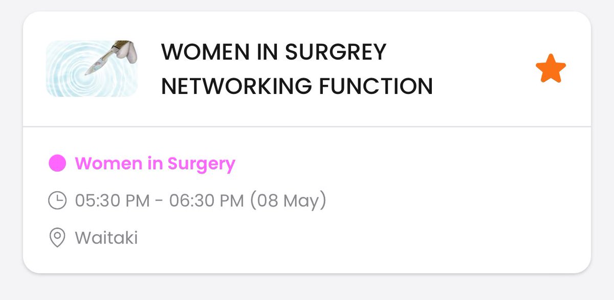 Looking forward to the #RACS24 Women in Surgery Networking Function in the Waitaki Room at 5:30pm. @kerinfielding @LiangRhea @drruthmitchell @rebellvascular @DrCNClarke @DrEmamaullee @NadyaYork @scrennie @Drsarahaitken @ronald_maxine @cathymferguson @ButchersSally @sallylangley