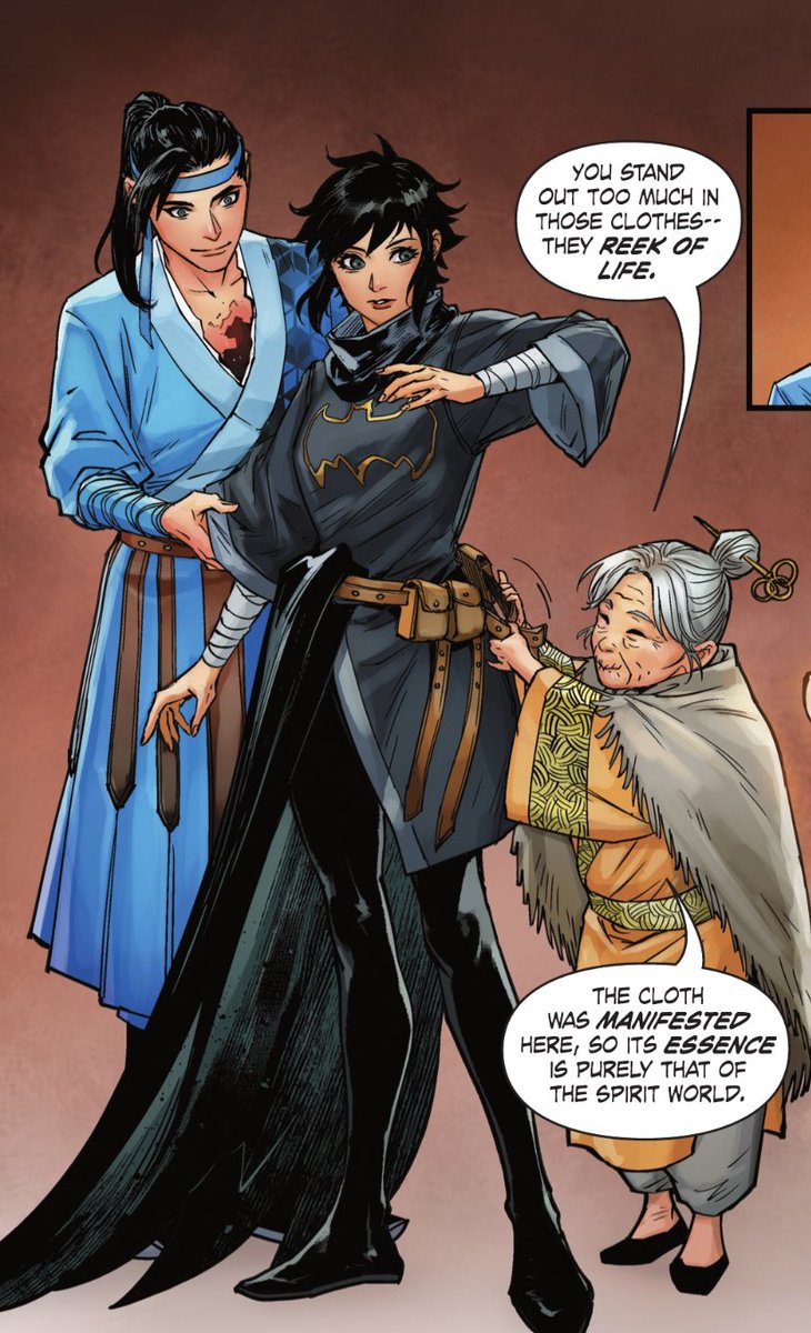 z_kokonut's tweet image. Spirit World’s artist did Cassandra Cain so right. The art style is perfect and the outfit is sick. If she’s ever playable in a game, it needs to be an alternate costume