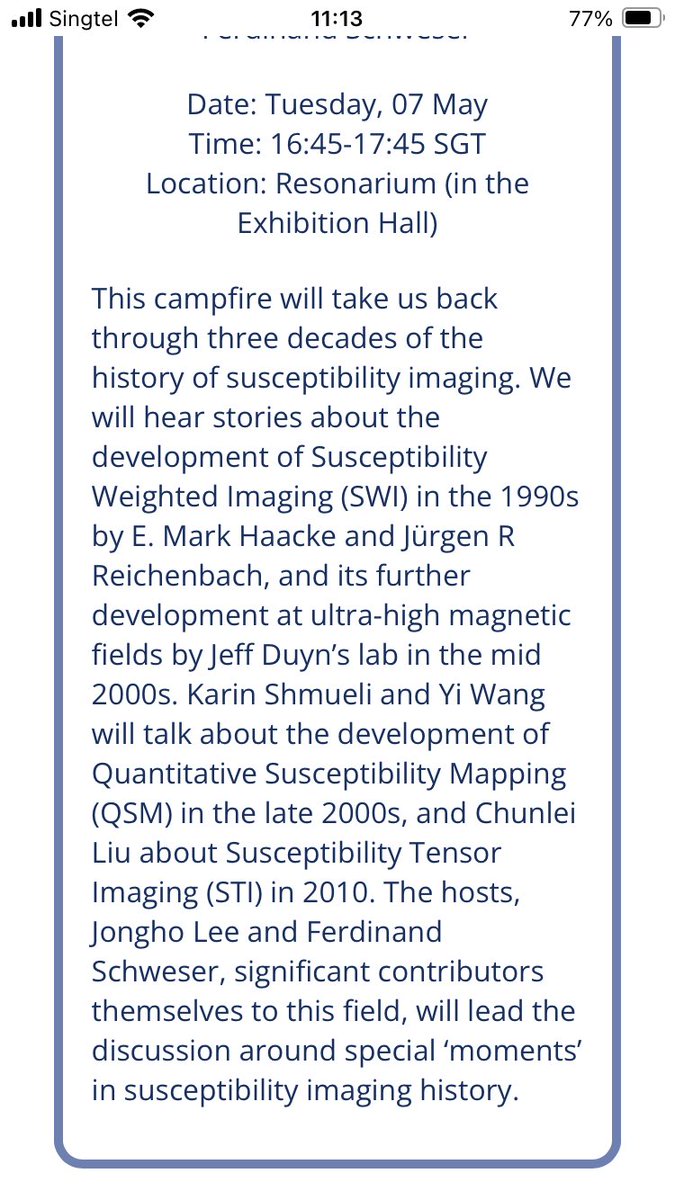 Prof. Karin Shmueli's MRI Group tweet media