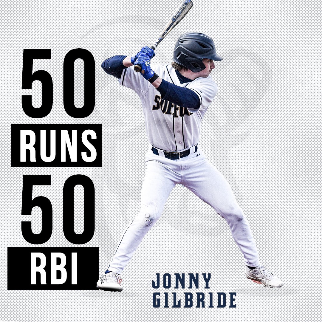 50-50 club. Gilbride joins exclusive company becoming just the second player in program history to score 50 and drive in 50 in a single season