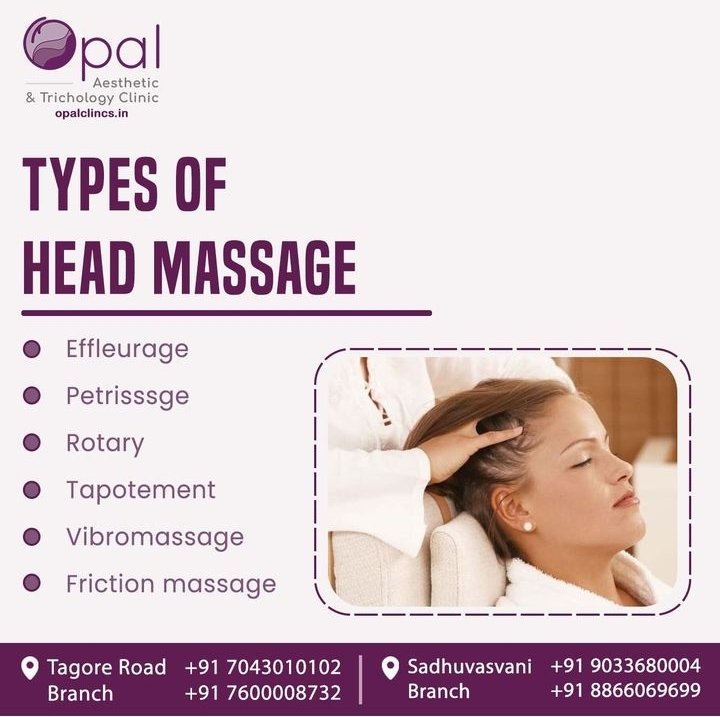 Feel tension melt away with deep tissue head massage.'

Opal Clinic
Rajkot, Gujarat

Tagore Marg Branch
7043010102 | 7600008732

Sadhuvasvani Branch
9033680004 | 8866069699