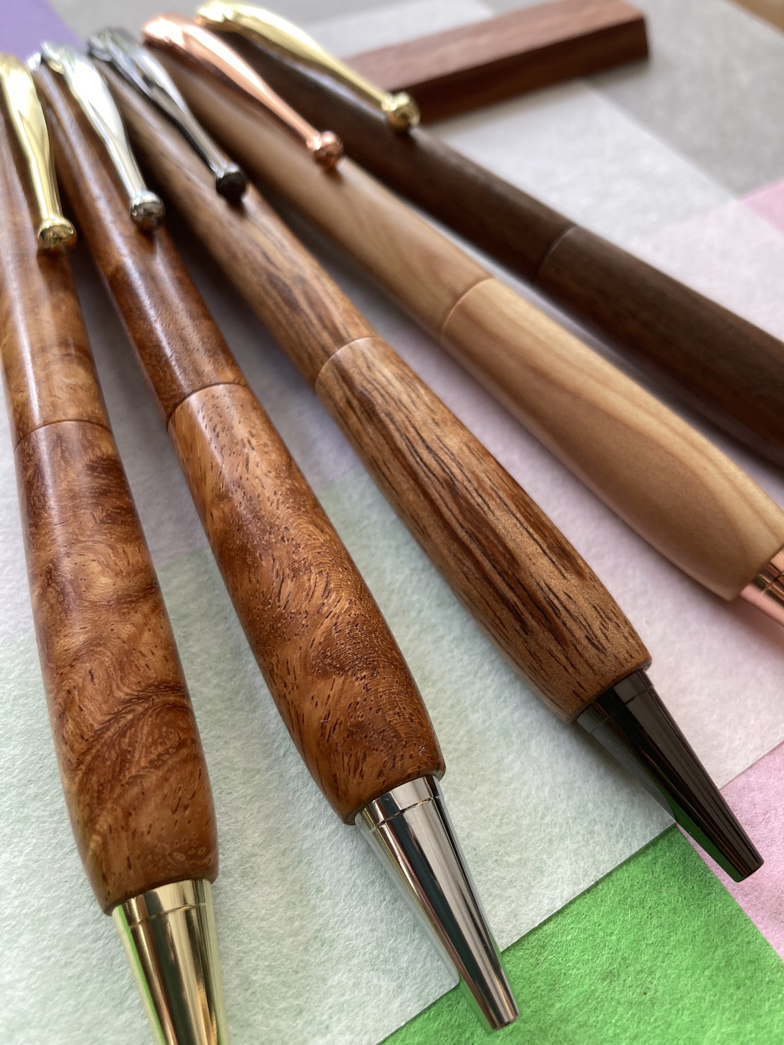 ⭐️新品未使用⭐️ アリナペンメーカー　木軸グラフ1000 マーブルウッド　カスタム ALINA penmaker | 590&Co.