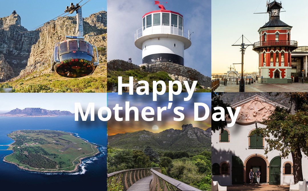 🌸This #MothersDay, spoil your mom with a visit to the #CapeTownBig6 attractions! 🏞️🌅 Each one promises a unique adventure, perfect for making memories with the most special lady in your life - your mom! 💖✨ Dive into our blog ctbig6.co.za/celebrate-moth….
