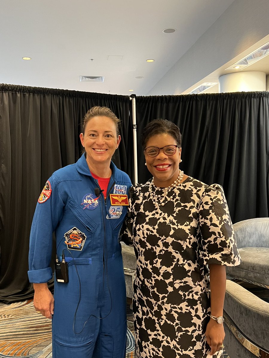 I can’t believe I missed National Astronaut Day on 5/5. Last year, .@AstroDuke was the .@NCFL keynote and I’m still in awe of her message! Thank you & thanks to all the other .@NASA astronauts conducting science to advance our world!