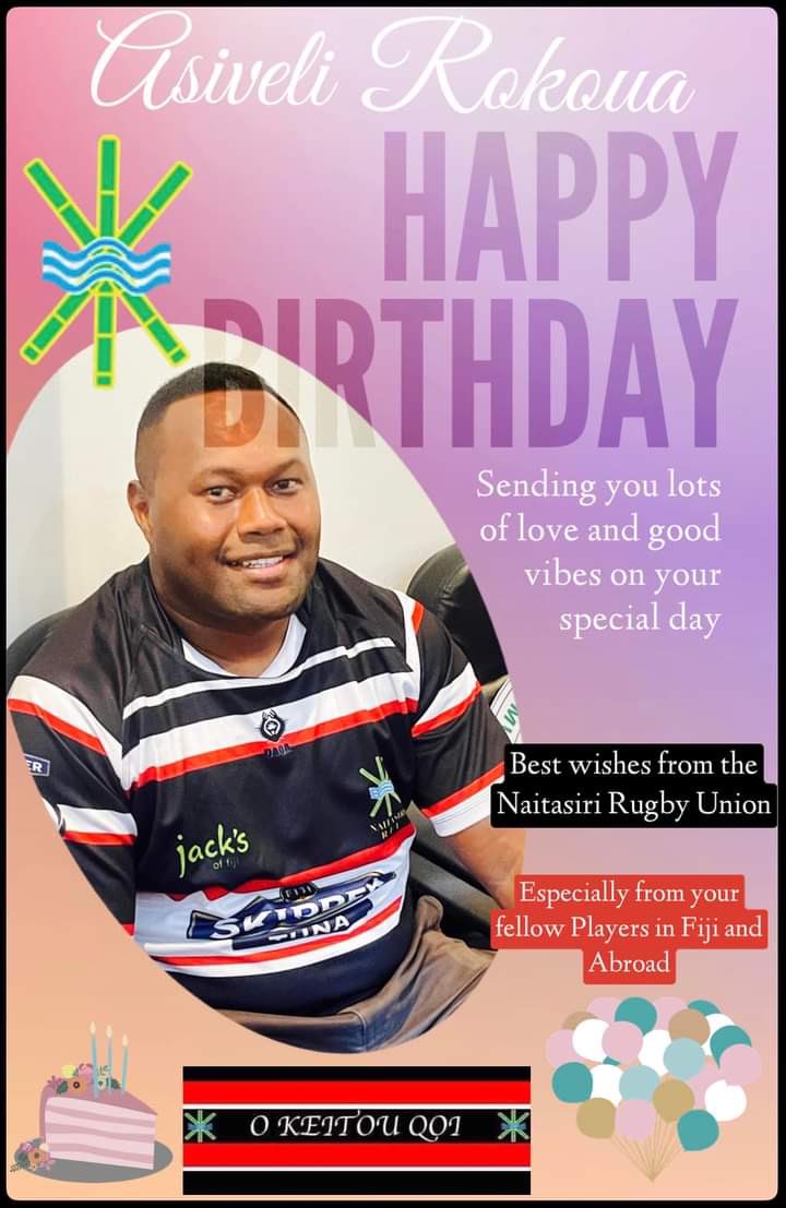 Happy Birthday Auvu. Vinakavakalevu na vala taka Tiko na vanua vakaturaga o Naitasiri. God Bless Naitasiri Captain - Auvu…Loloma Levu - SOAP SQUAD @jtala911