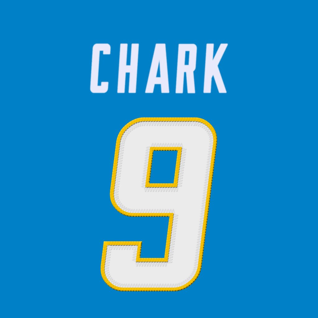 Los Angeles Chargers WR D.J. Chark (@DJChark82) is wearing number 9. Last assigned to Kenneth Murray. #BoltUp