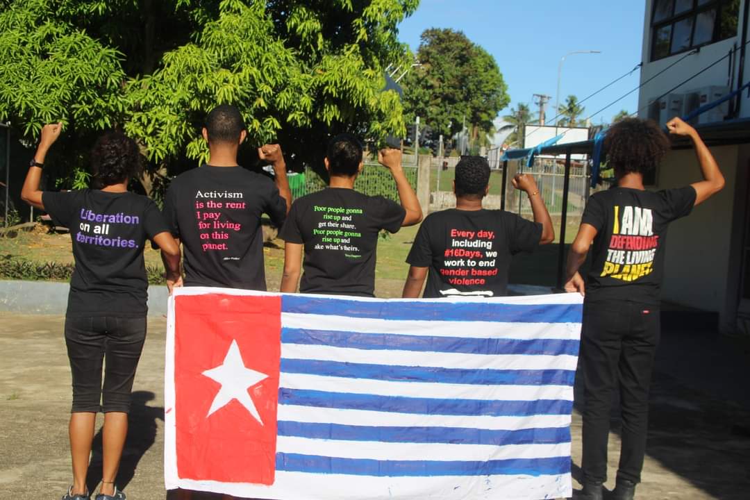 May 1st marks 61 years of West Papua annexation. @diva4equality networks and #PacificFeminists continue to stand in solidarity for #FreeWestPapuaMovement for their #SelfDetermination since the illegal occupation of Indonesia. #MederkaPapua #LiberationOnAllTerritories