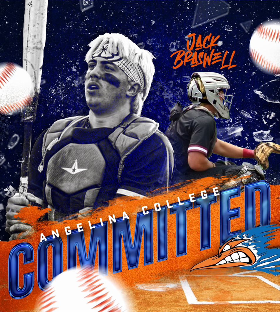 I am blessed and excited to announce that I have been given the opportunity to continue my academic and athletic career at Angelina College. All thanks to God, my family, coaches, and everyone who has helped along the way. Go Roadrunners @GRHSBaseball @RunnersBSB @KyleChapman2014
