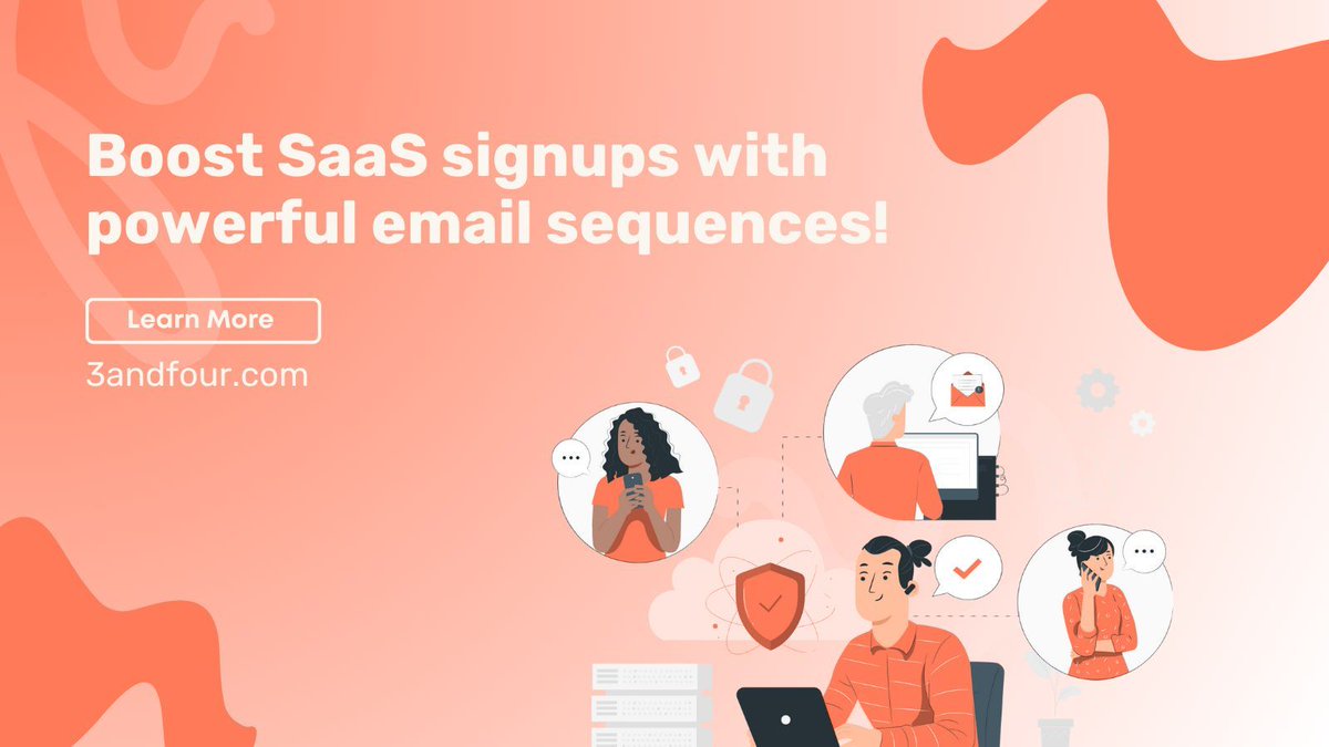This guide unlocks the secrets to crafting high-converting campaigns.
buff.ly/48W30E7

#SaaSMarketing #EmailMarketing #LeadNurturing #CustomerAcquisition #EmailAutomation #SaaSGrowth #SaaSConversions #BoostYourEmailMarketing #SaaSMarketingAutomation #3andFour
