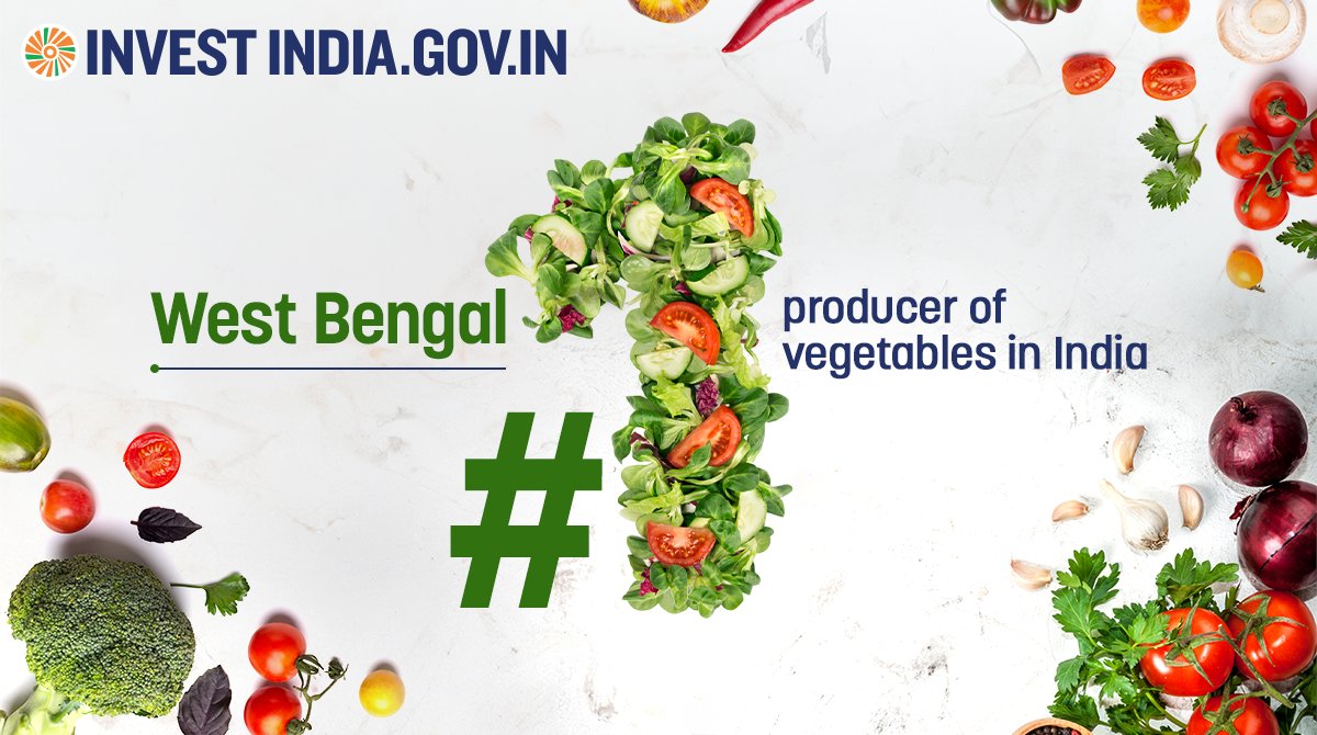 With 6 agro-climatic zones, #WestBengal cultivates various crops, enriching India's agricultural yield and harvesting growth of agro-based industries. To reap your growth with India, click here: bit.ly/II-west_bengal #InvestIndia #InvestInIndia #InvestInWestBengal