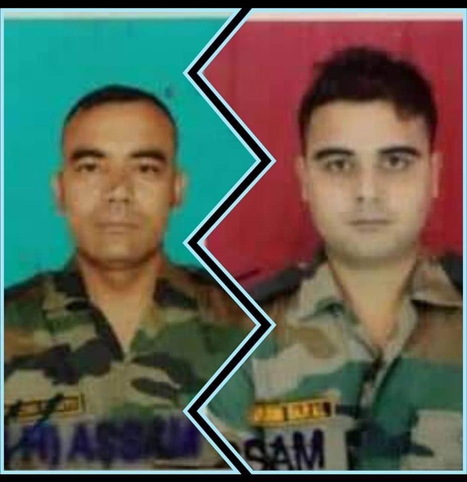 Join me in Paying Homage to NAIK VARESHO HUNGYO 165 TERRITORIAL ARMY SEPOY ARJUN BARAL 165 TERRITORIAL ARMY on their Balidan Diwas today Nk Varesho and Sep Arjun has immortalized themselves in an IED blast at Manipur in 2017. #LestWeForgetIndia एक साथी और था। #KnowYourHeroes