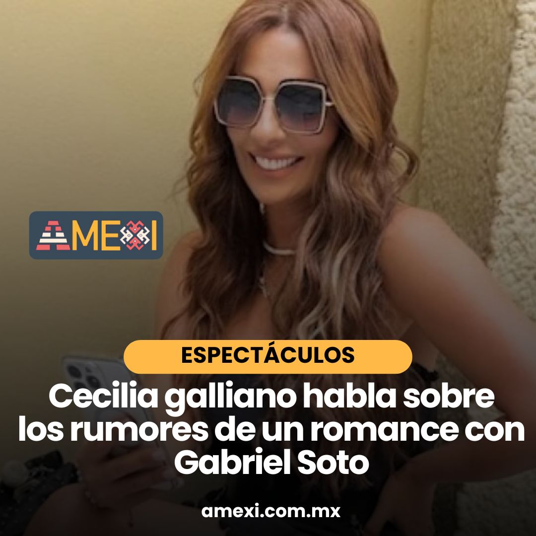 #Espectáculos🌟 | Luego de las imágenes que han circulado en donde se le ve muy acaramelada con Gabriel Soto, Cecilia Galliano se ríe de los rumores, pues aseguró que no hay nada entre ellos.

👉 lc.cx/moxagG

#Romance #GabrielSoto #CeciliaGalliano #amexi