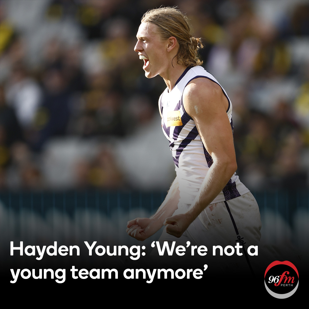 We had the weapon in for a chat about Sunday's spanking ⚓  
| 🎧  Listen here! >> bit.ly/3UNbI3I clairsyandlisa @freodockers #perth #AFL #foreverfreo #haydenyoung