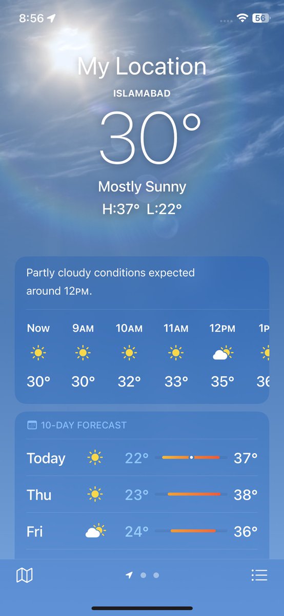 Aslamualikum 
Good morning ☀️ 
It’s getting hotter 🥵 
What about your city??